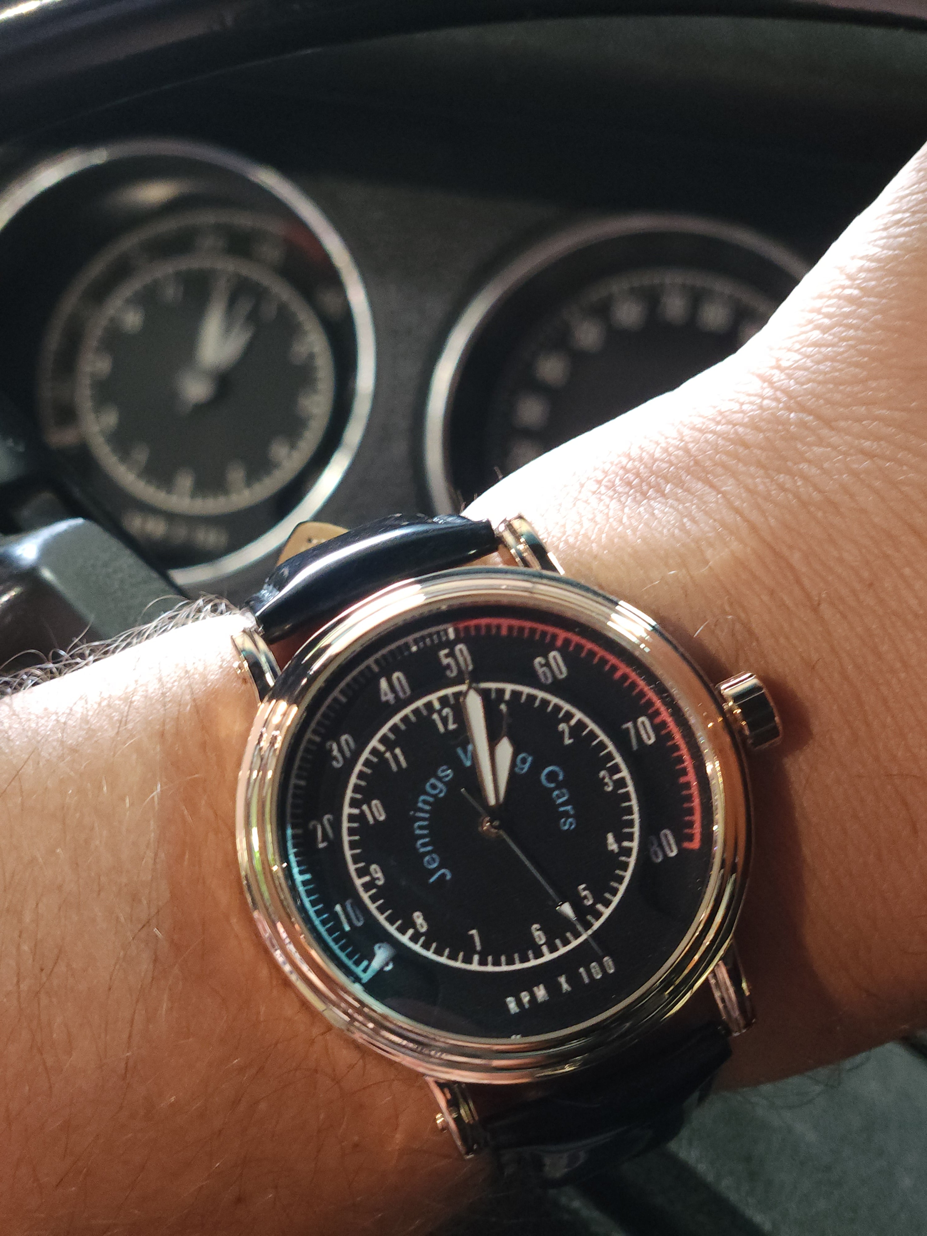JWC Tic-Toc-Tach Wristwatch – Jennings Wing Cars